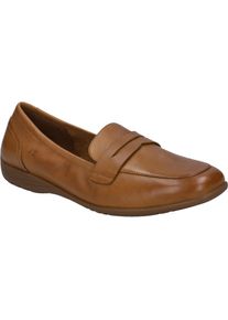 Ballerina Josef Seibel "Fenja 22, camel", Damen, Gr. 37, braun (camel), Obermaterial: 100% Rindsleder Leather cow., Schuhe Ballerina