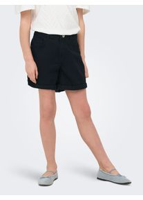 Jeansshorts KIDS Only "KOGVEGA REG MOM SHORTS DNM BJBOX NOOS", Jungen, Gr. 164, N-Gr, washed schwarz, Denim/Jeans, Obermaterial: 100% Baumwolle, unifarben, regular fit ca. Mitte Oberschenkel, Jeans Jeansshorts