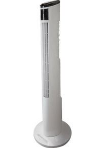 Sonnenk&ouml;nig Turmventilator SONNENK&Ouml;NIG "Air Fresh 9, Fernbedienung, 4 Stufen, 0.16L/24h, 1-8h Timer", wei&szlig;, B:34cm H:108cm T:34cm, Ventilatoren, Turmventilator, Touch-Funktion, automatische Oszillation