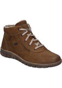 Stiefelette Josef Seibel "Steffi 53, cognac-kombi", Damen, Gr. 45, braun (cognac, kombi), Obermaterial: 100% Rindsleder Leather cow., Schuhe Stiefelette