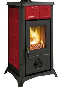 Kaminofen La Nordica "&raquo;Gemma Bordeaux&laquo;", rot (schwarz), Kamin&ouml;fen, Kaminofen