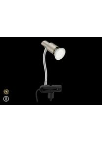 Briloner Leuchten LED Klemmleuchte "SIMPO", silber (wei&szlig;, neutral), Leuchten, LED Klemmleuchte