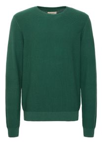 Strickfleece-Pullover Blend "Strickpullover BHPullover", Herren, Gr. XL, gr&uuml;n (pineneedle), Obermaterial: 100% Baumwolle CO., Pullover Strickfleece-Pullover