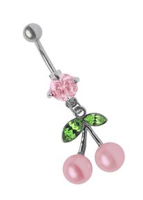 Adelia&acute;s Bauchnabelpiercing ADELIA&acute;S "Piercing Piercing Bauchnabelpiercing", pink (rosa), Piercings, Damen, Titan, Bauchnabelpiercing
