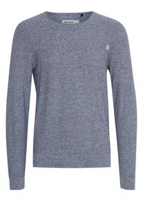 Strickfleece-Pullover Blend "Strickpullover bhpullover", Herren, Gr. XL, blau (marineblaus), Obermaterial: 100% Baumwolle CO., Pullover Strickfleece-Pullover