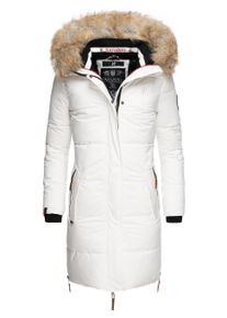 Wintermantel Navahoo "Wintermantel Halina", Damen, Gr. S, wei&szlig;, Obermaterial: 100% Polyester PES. Obermaterial: Futter: 100% Polyester PES. 100% Polyester PES., M&auml;ntel Wintermantel