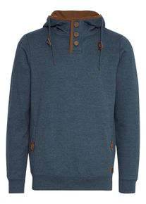 Kapuzenpullover Blend "Hoodie BHAlexo", Herren, Gr. S, blau (ensign blau), Obermaterial: 60% Baumwolle CO. 40% Polyester PES., Pullover Kapuzenpullover