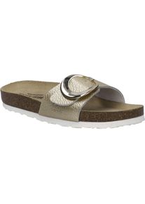 Sandale Josef Seibel "Hermine 14, gold", Damen, Gr. 42, gold, Obermaterial: 100% Rindsleder Leather cow., Schuhe Sandale