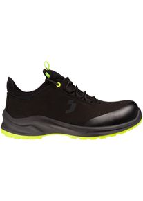 Sicherheitsschuh SAFETY JOGGER WORKS "Modulo Low" Gr. 40, schwarz (schwarz, gr&uuml;n), 40, Obermaterial: 100% sonstige Fasern AF., Schuhe, Sicherheitsschuh