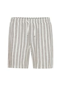 !Solid Chinoshorts SOLID "Chinoshorts SDFried", Herren, Gr. S, N-Gr, gr&uuml;n (vetiver), Obermaterial: 58% Leinen LI. 42% Viskose CV., Hosen Chinoshorts