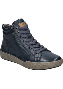 Sneaker Josef Seibel "Claire 11, ocean", Damen, Gr. 38, blau (ocean), Obermaterial: 100% Rindsleder Leather cow., Schuhe Sneaker