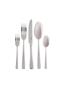 Besteck-Set "Voice Basic", silber (edelstahlfarben), 30 Stk., Edelstahl, VIVO VILLEROY & BOCH GROUP, Essbesteck-Sets, Besteck-Set, sp&uuml;lmaschinenfest