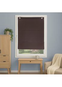 Magnetrollo Home Wohnideen "ABELIA", grau, B:80cm H:130cm, Obermaterial: 100% Polyester, Raffrollos, Magnetrollo, Uni