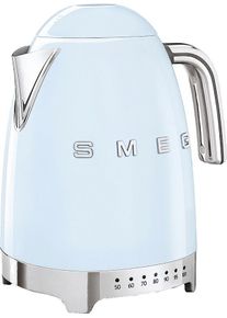 Smeg Wasserkocher "KLF04PBEU", blau (pastellblau), B:22,3cm H:28cm T:17,1cm, Wasserkocher, Wasserkocher