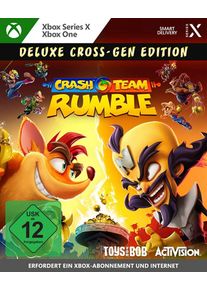 Activision Blizzard Spielesoftware "Crash Team Rumble - Deluxe Edition", bunt (ohne farbbezeichnung), Xbox One, Spielesoftware, Spielesoftware