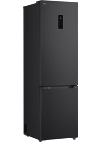 LG K&uuml;hl-/Gefrierkombination, Energieeffizienz: C, essence schwarz steel, Rechtsanschlag, wechselbar, K&uuml;hlschr&auml;nke, Total No Frost, ThinQ mit AI Fresh & Saving Mode, K&uuml;hl-/Gefrierkombination