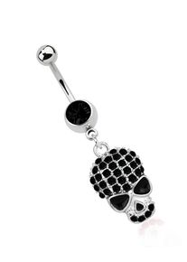 Adelia&acute;s Bauchnabelpiercing ADELIA&acute;S "Piercing Piercing Bauchnabelpiercing", schwarz, Piercings, Damen, Chirurgiestahl, Bauchnabelpiercing