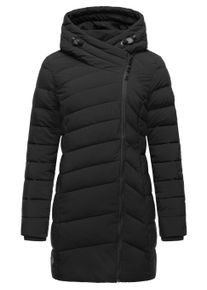 Wintermantel Ragwear "Wintermantel Teela", Damen, Gr. M, schwarz, Obermaterial: 100% Polyester PES. Obermaterial: Futter: 100% Polyester PES. 100% Polyester PES., M&auml;ntel Wintermantel