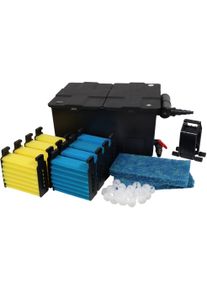 Teichfilter Ubbink "SmartClear 12000 BasicSet", blau (schwarzblau), B:51,8cm H:40cm L:69cm, Kunststoff, Filteranlagen, Teichfilter, Hohe Filterkapazit&auml;t