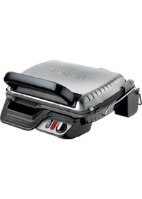 Kontaktgrill Tefal "GC3060 3in1", grau (edelstahl), B:20,1cm H:31,8cm T:41,7cm, Kontaktgrill_Standgrill_Tischgrill_Teppanyakigrill, Kontaktgrill, Mit &Uuml;berback-Funktion, Aufklappbar als Tischgrill/BBQ