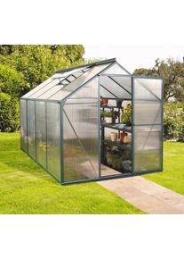 Gew&auml;chshaus Vitavia "EOS 6000", gr&uuml;n (smaragdgr&uuml;n), B:198cm T:304cm, Gew&auml;chsh&auml;user, Gew&auml;chshaus