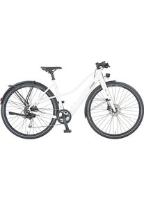 E-Bike Prophete "Urbanicer 2.0" Gr. 48, wei&szlig; (wei&szlig;, wei&szlig;), Elektrofahrr&auml;der, 48cm, 28 Zoll (71,12cm), E-Bike, Pedelec, Elektrofahrrad f&uuml;r Damen u. Herren