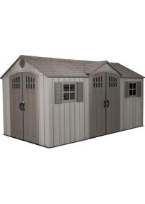 Ger&auml;tehaus Lifetime "Galaxis", grau, HDPE (High Density Polyethylen), Ger&auml;teh&auml;user, Ger&auml;tehaus, Kunststoff