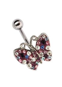 Adelia&acute;s Bauchnabelpiercing ADELIA&acute;S "Piercing Bauchnabelpiercing", lila, Piercings, Damen, Titan, Bauchnabelpiercing