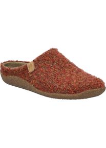 Hausschuh Josef Seibel "Vinny 03, rot-multi", Damen, Gr. 44, rot (rot, multi), Obermaterial: 100% Textilmaterial TEXMAT., Schuhe Hausschuh