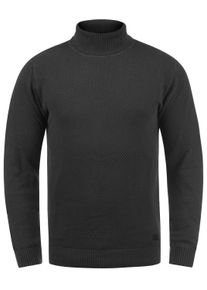 !Solid Rollkragenpullover SOLID "Rollkragenpullover SDKarlos", Herren, Gr. M, grau (dar grau m), Obermaterial: 50% Baumwolle CO. 50% Polyacryl PAN., Pullover Rollkragenpullover