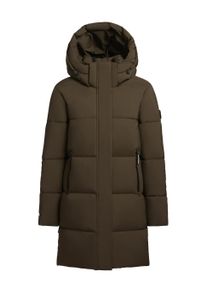 Steppmantel Khujo "Steppmantel Haya Matt-YM", Damen, Gr. XL, gr&uuml;n (old gr&uuml;n), Obermaterial: 100% Polyester PES. Obermaterial: Futter: 100% Nylon NY. 100% Polyester PES., M&auml;ntel Steppmantel