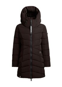 Wintermantel Khujo "Wintermantel Dier", Damen, Gr. XS, lila (moody plum), Obermaterial: 100% Nylon NY. Obermaterial: Futter: 100% Nylon NY. 100% Polyester PES., M&auml;ntel Wintermantel