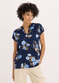 bonprix Tunika z przyjaznej dla środowiska wiskozy, niebieski, 38