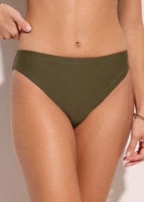 bonprix Figi bikini z wysoko wyciętymi nogawkami (2 szt.), czarny, 46
