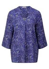 Peter Hahn - Long-Bluse, blau, Gr. 38, Viskose