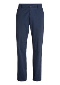 H.I.S. Heren Chinobroek in navy ,maat 32, Witt, 98% Katoen, 2% Elastan