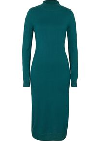 Abito in filato fine con colletto dritto, Verde, Taglia 38/40 (XS), bonprix