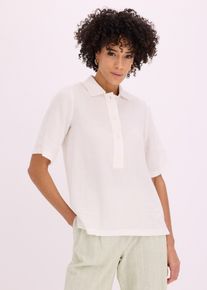 Tunica leggermente trasparente, Bianco, Taglia 44, bonprix
