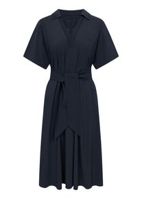 Raffaello Rossi - Polo-Kleid Modell Phinora, blau, Gr. 44, Kunstfaser