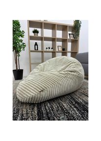 Ondega , Beige , Textil , 280 l , F&uuml;llung: recyceltes Polystyrol (Eps) , 120x85x85 cm , Kleinm&ouml;bel, Sitzs&auml;cke