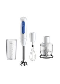 Braun Stabmixer "MultiQuick 3 MQ30202M - 2 Geschwindigkeiten, wei&szlig;", wei&szlig;, B:6,8cm H:20,8cm T:6,2cm, Mixer, Extra Mahlklinge, 350 ml Zerkleinerer, Schneebesen, Sp&uuml;lmaschinenfest, Stabmixer