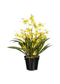 M&Ouml;BELIX M&ouml;belix , Gelb, Gr&uuml;n, Schwarz , Textil , 60 cm , Dekoration, Blumen & Blument&ouml;pfe, Kunstblumen