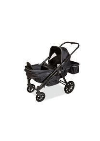 Pinolino , Schwarz , Metall, Kunststoff, Textil , 65x105x120 cm , Freizeit, Camping, Bollerwagen