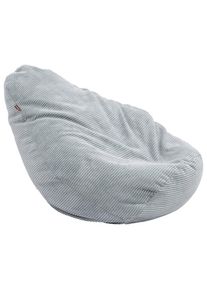 Ondega , Hellgrau , Textil , 280 l , F&uuml;llung: recyceltes Polystyrol (Eps) , 120x85x85 cm , Indoor , Kleinm&ouml;bel, Sitzs&auml;cke