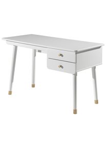 Vipack Jugendschreibtisch Billy Wei&szlig;