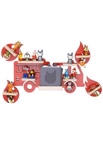 Kinderregal-Set Boarti 5-tlg. Rot