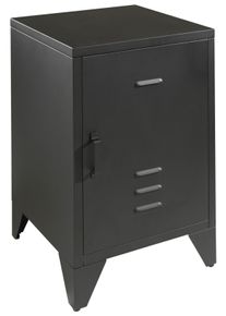 Vipack Nachtk&auml;stchen Bronxx Schwarz