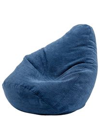 Ondega , Blau , Textil , 280 l , F&uuml;llung: recyceltes Polystyrol (Eps) , 120x85x85 cm , Indoor , Kleinm&ouml;bel, Sitzs&auml;cke