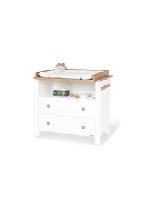 Pinolino , Holz , Eiche , 102x77x99 cm , Baby, Babyzimmer, Wickelkommoden