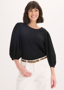 Cintura con fibbia luccicante (pacco da 3), Marrone, Taglia 100, bonprix